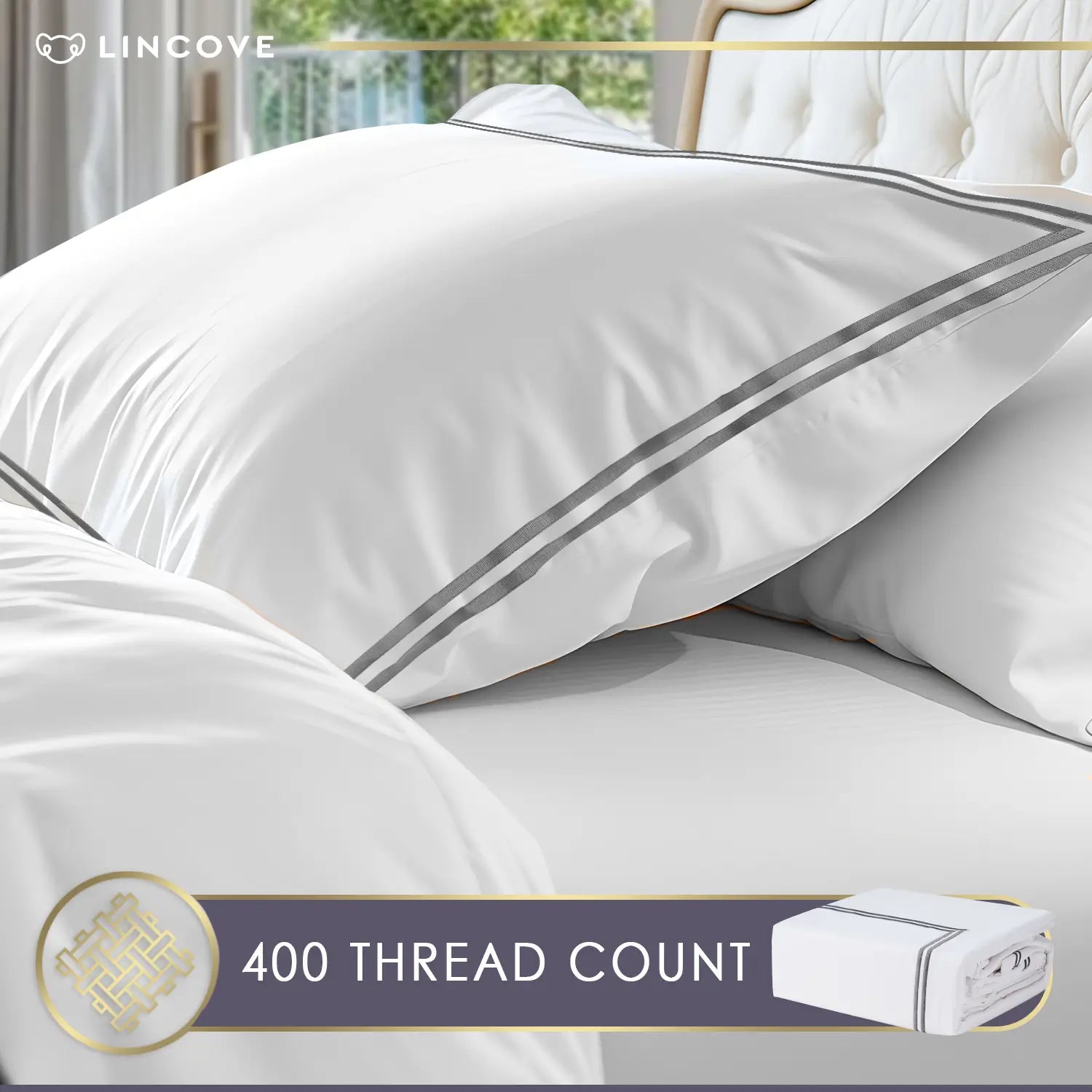 100% Cotton Luxe Duvet Cover Set