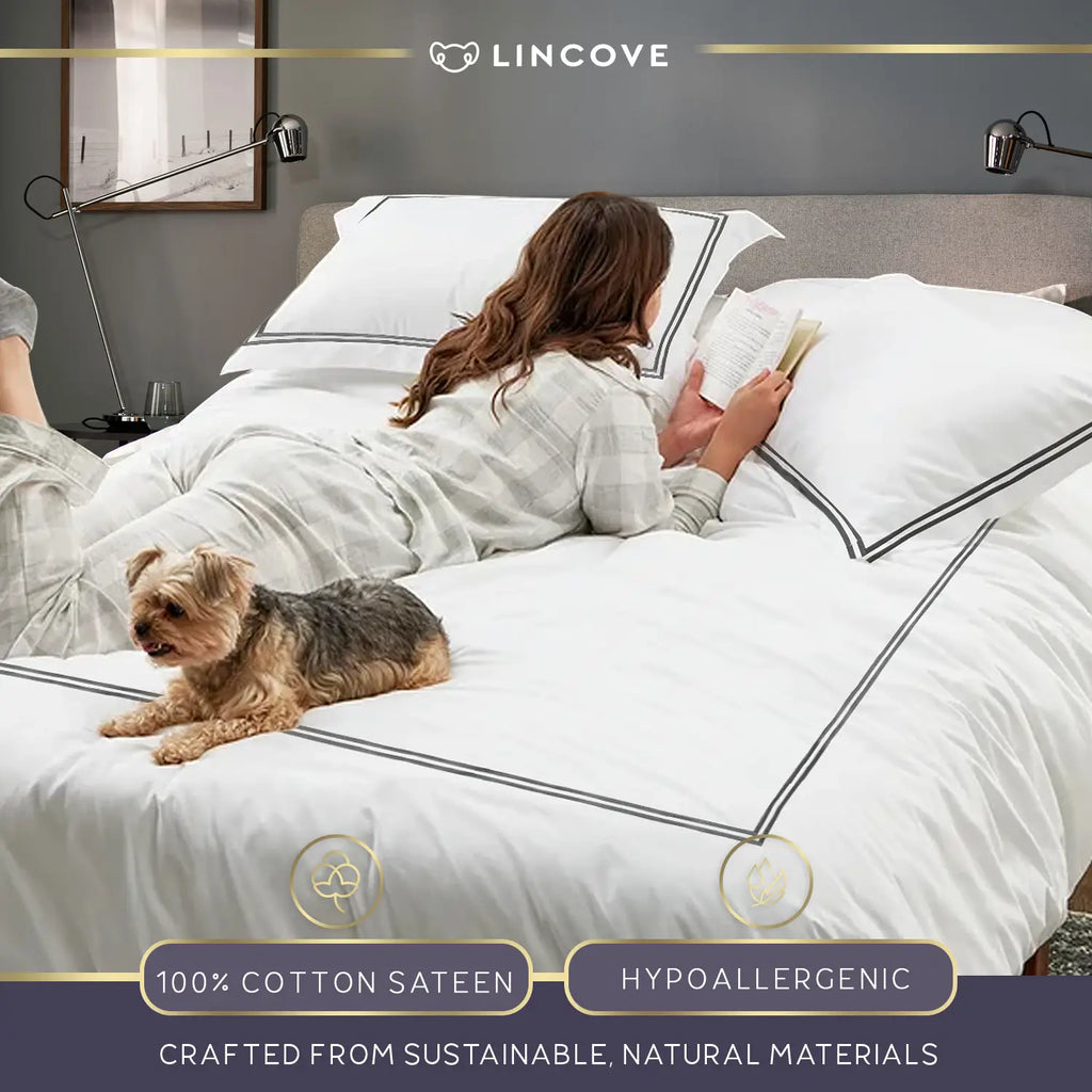 100% Cotton Luxe Duvet Cover Set