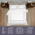 Tropez 100% Cotton Duvet Cover Set