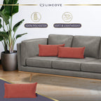 Lincove Swirls Clay Pillow Cover