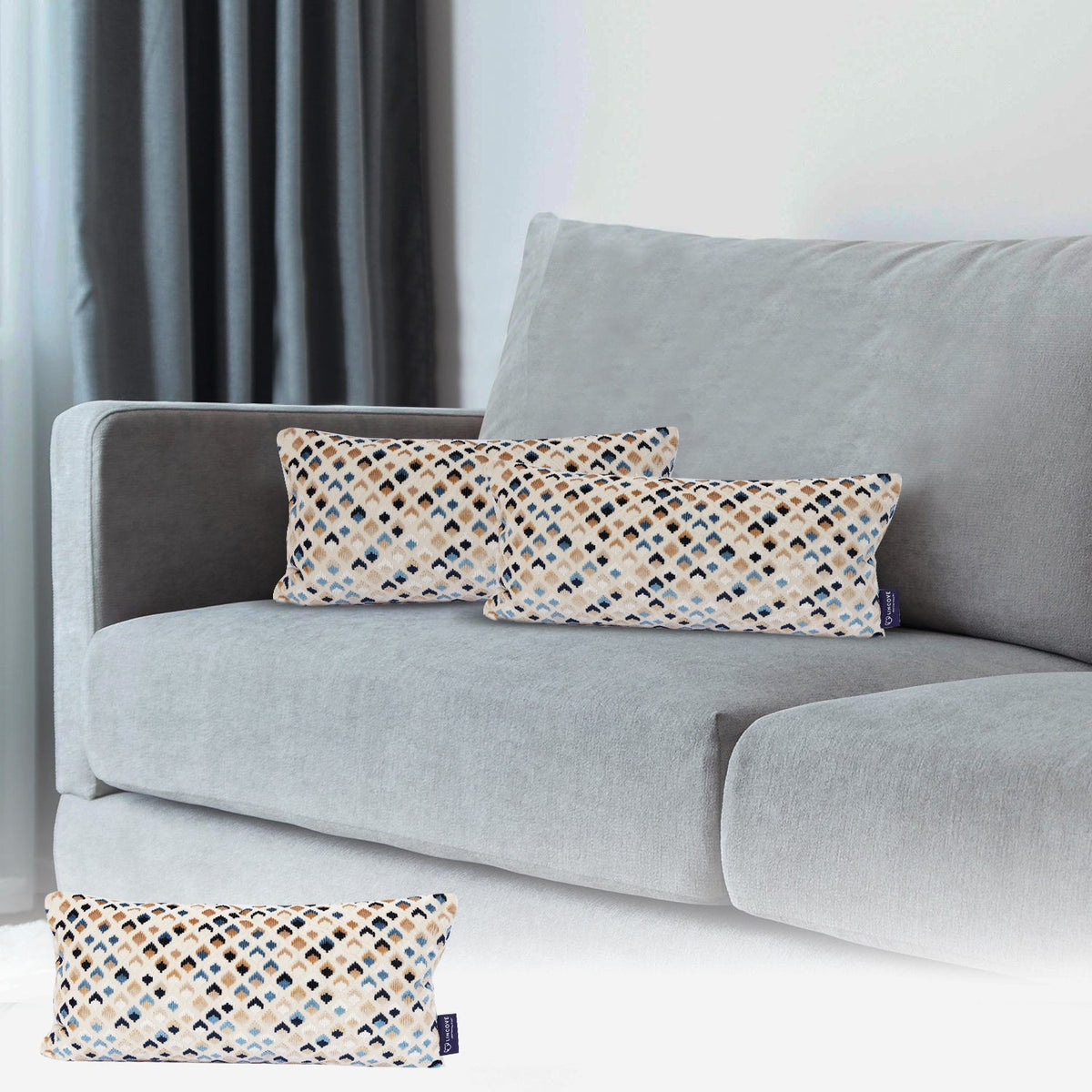Lincove Woven Dots Pillow Cover