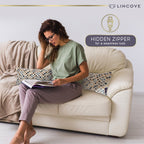 Lincove Woven Dots Pillow Cover