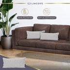 Lincove Avenue White Pillow Cover