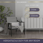 Lincove Avenue White Pillow Cover