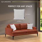 Lincove Avenue White Pillow Cover