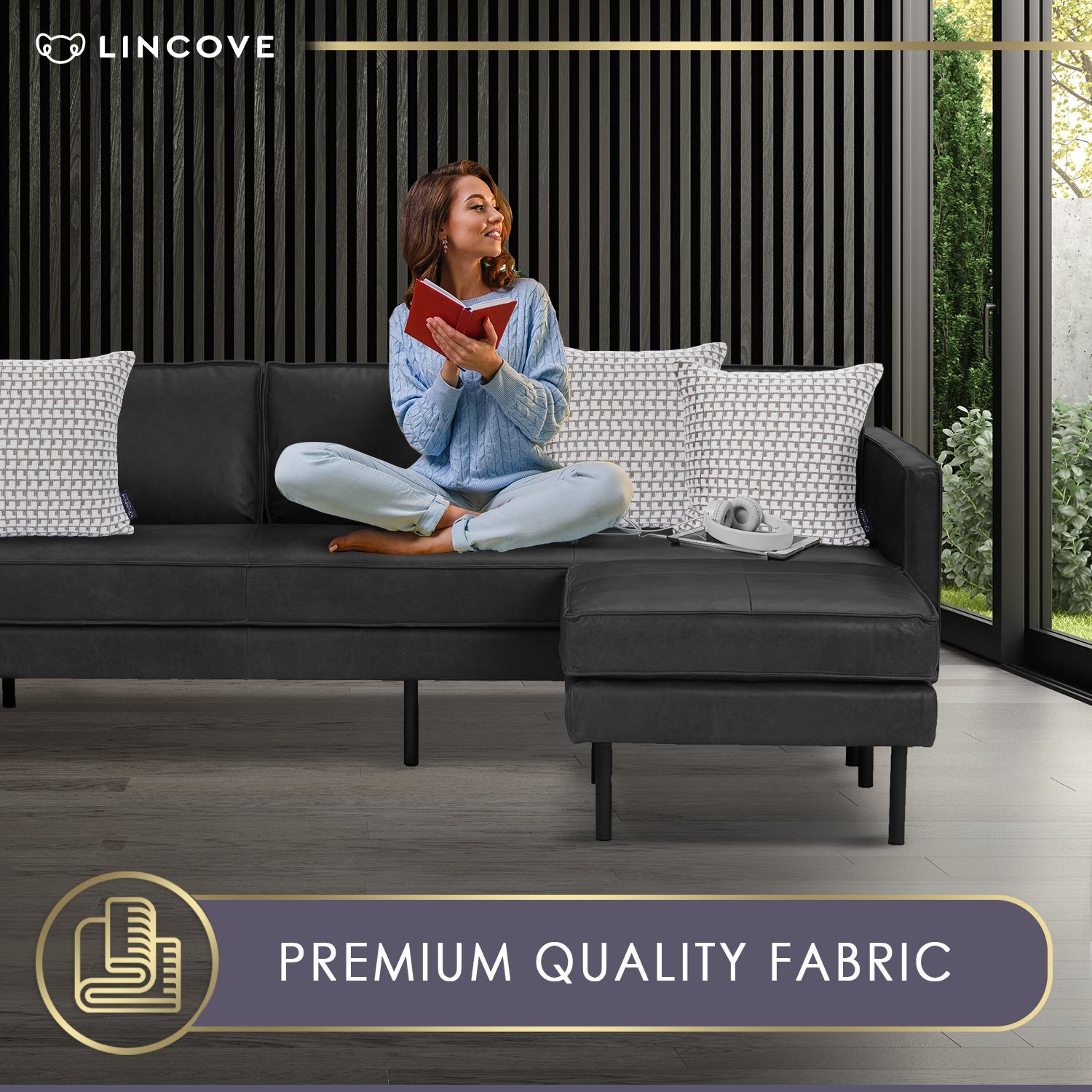 Lincove Avenue White Pillow Cover