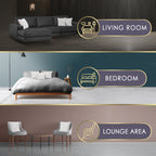 Lincove Avenue White Pillow Cover