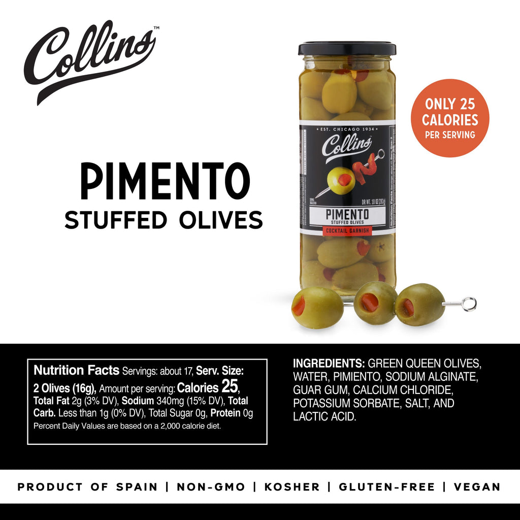 Colossal Martini Pimento Olives 10 oz