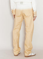 Lanvin Men Gradient-Effect Twisted Jeans