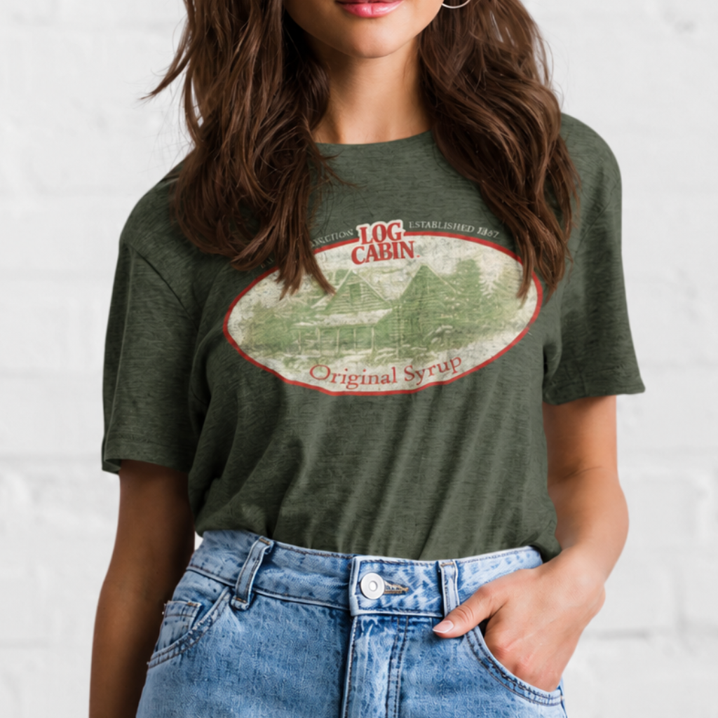 Log Cabin® Original Syrup - A Family Tradition Tee | Officially Licensed