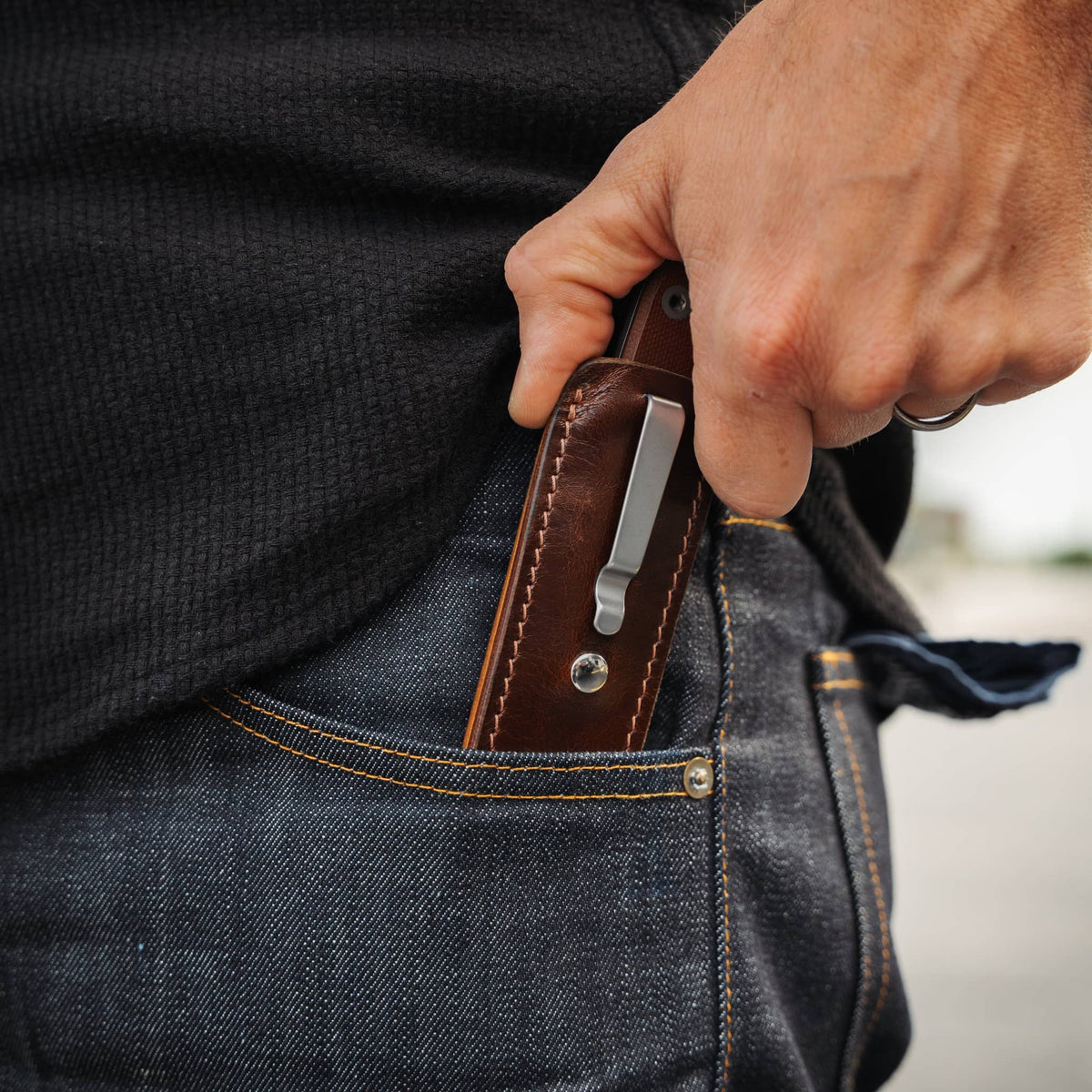 Lookout/Cloudland Leather Sheath