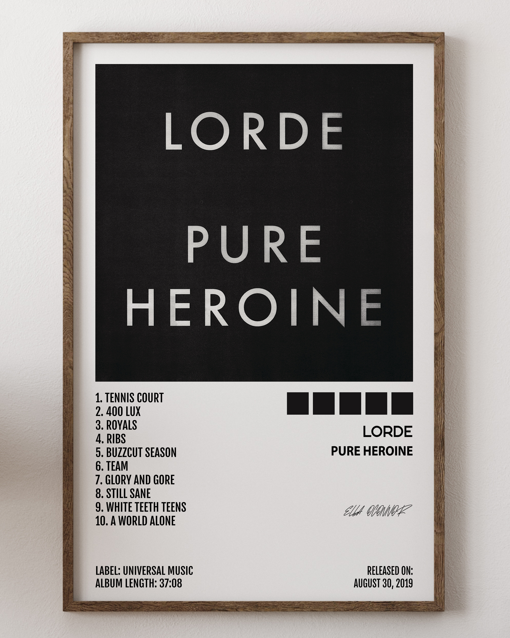 Lorde- Pure Heroin