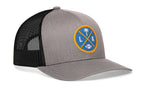 Los Angeles Football Trucker Hat  |  Light Blue LA X Snapback