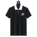 Louis Vuitton White T-Shirt with Collar