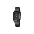 Casio Women's Black Analog Watch Black Dial - LQ-142-1EDF