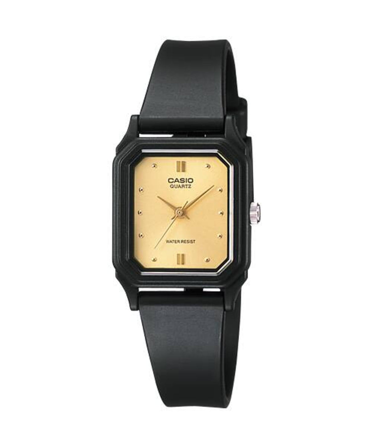 Casio Women's Black Watch with Gold Dial - LQ-142E-9A