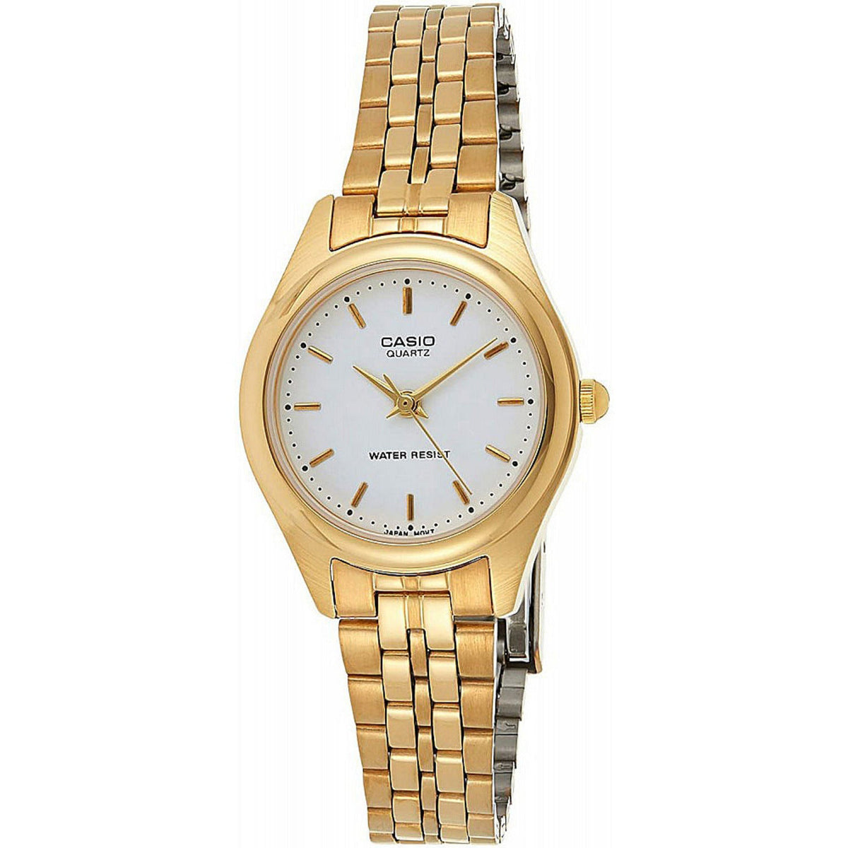 Casio Women's Elegant Gold-Tone Analog Watch - LTP-1129N-7A