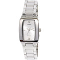 Casio Women’s Stainless Steel Rectangular Analog Watch with Silver Dial - LTP-1165A-7C2D