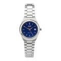 Casio Women’s Silver Stainless Steel Analog Watch with Blue Dial - LTP-1170A-2A