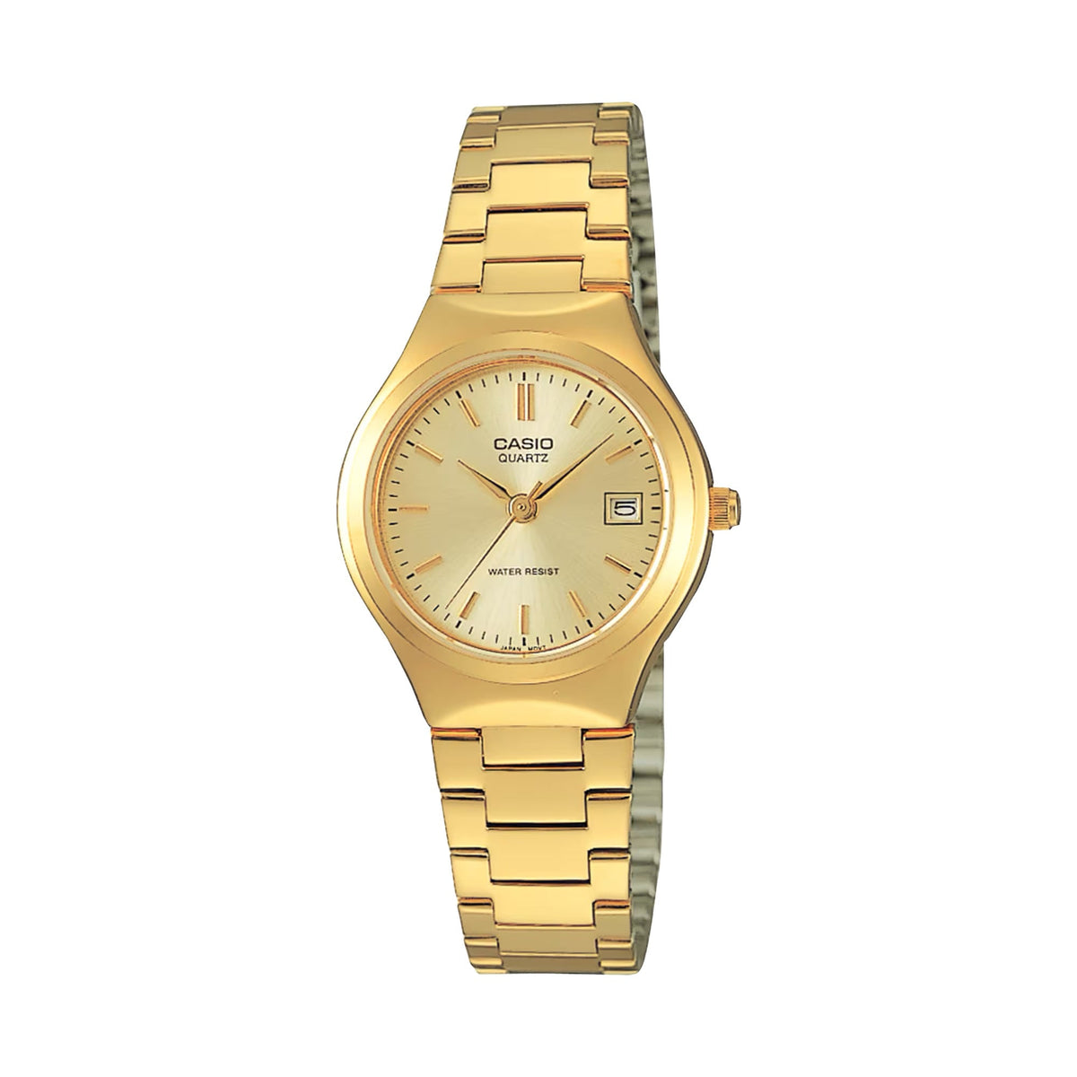 Casio Women's Gold Watch with Champagne Dial - LTP-1170N-7A