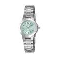 Casio Women's Stainless Steel Watch Seafoam Green Dial - LTP-1177A-3A