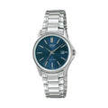 Casio Women's Blue Dial Stainless Steel Bracelet Watch - LTP-1183A-2A