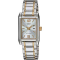 Casio Women's Silver Dial Analog Watch with Two Tone Bracelet - LTP-1235SG-7A