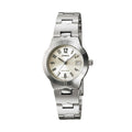 Casio Women's Champagne Dial Analog Watch with Stainless Steel Bracelet - LTP-1241D-7A2D