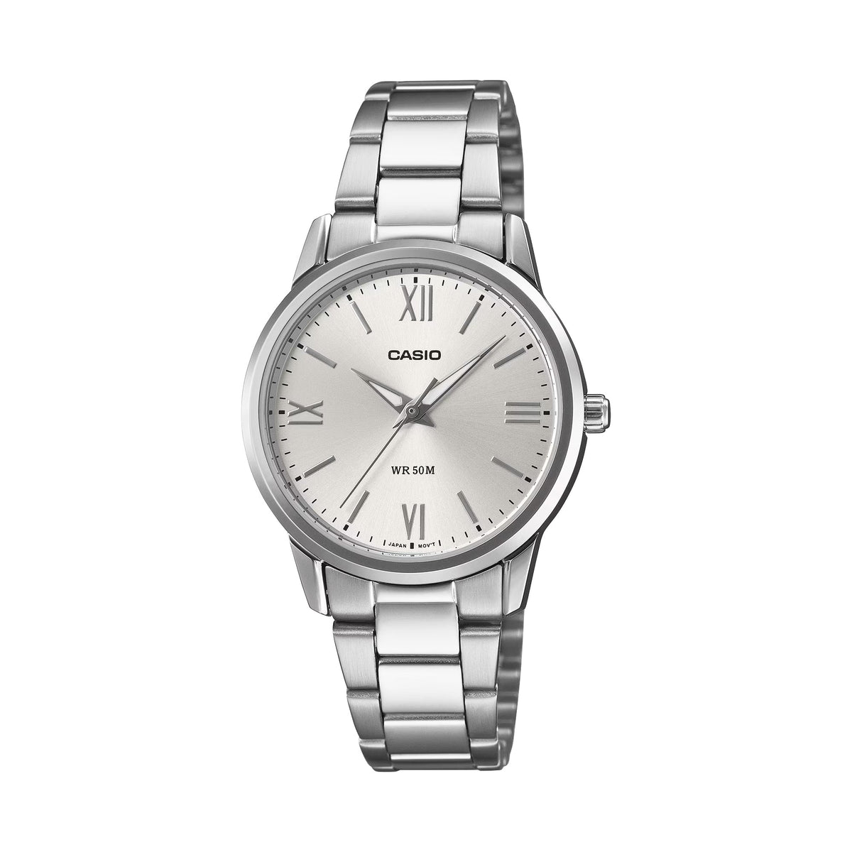 Casio Women’s Classic Silver Dial Stainless Steel Analog Watch - LTP-1303D-7AV