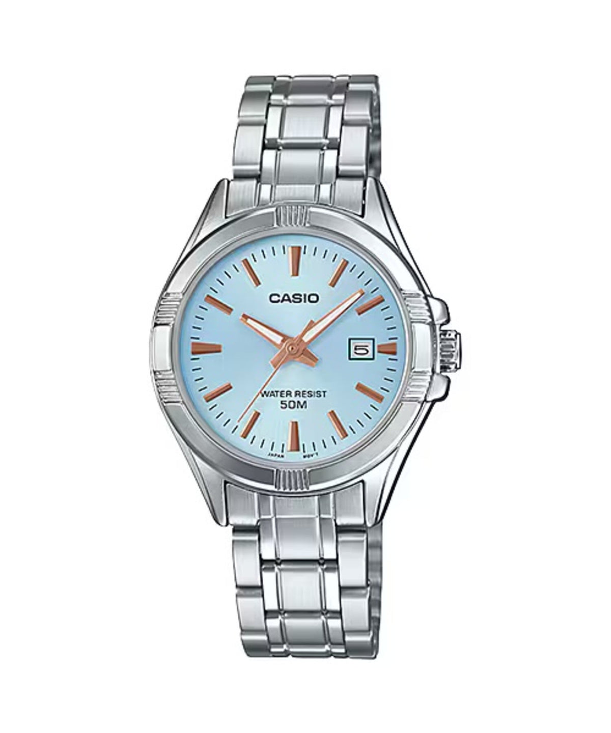 Casio Women's Blue Dial Stainless Steel Bracelet Watch - LTP-1308D-2AV