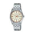 Casio Women’s Beige Dial Stainless Steel Bracelet Watch - LTP-1335D-9AV
