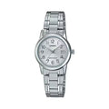 Casio Women’s Silver Date Watch - LTP-V002D-7BUDF