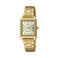 Casio Women's Gold Analog Watch Champagne Dial Steel Bracelet - LTP-V007G-9EUDF