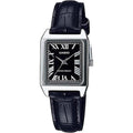 Casio Women's Black Analog Watch with Black Dial - LTP-V007L-1BUDF