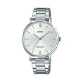 Casio Women’s Silver Bracelet Analog Watch - LTP-VT01D-7BUDF