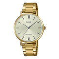 Casio Women’s Gold Stainless Steel Analog Watch with Champagne Dial - LTP-VT01G-9BUDF