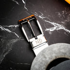 Luciano Belt Blue / Brandy