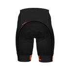 Lunix Men's Orange Prisma Shorts