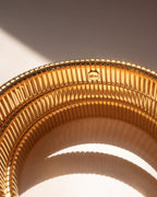 Flex Snake Chain Bracelet- Set of 3 (12mm wide)- Gold (Ships Mid July)