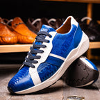 Lyon Blue / White