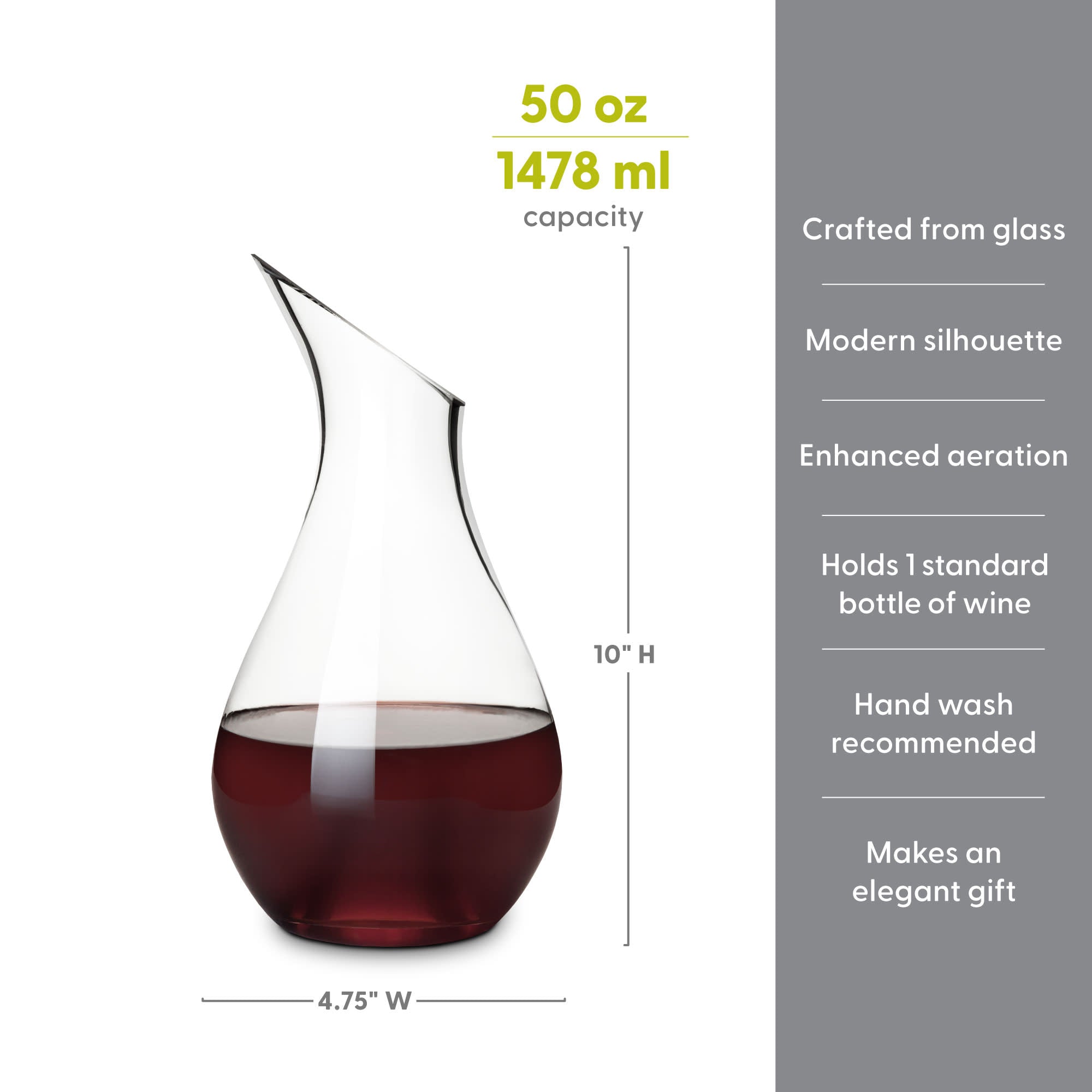 Centerpiece Tabletop Decanter