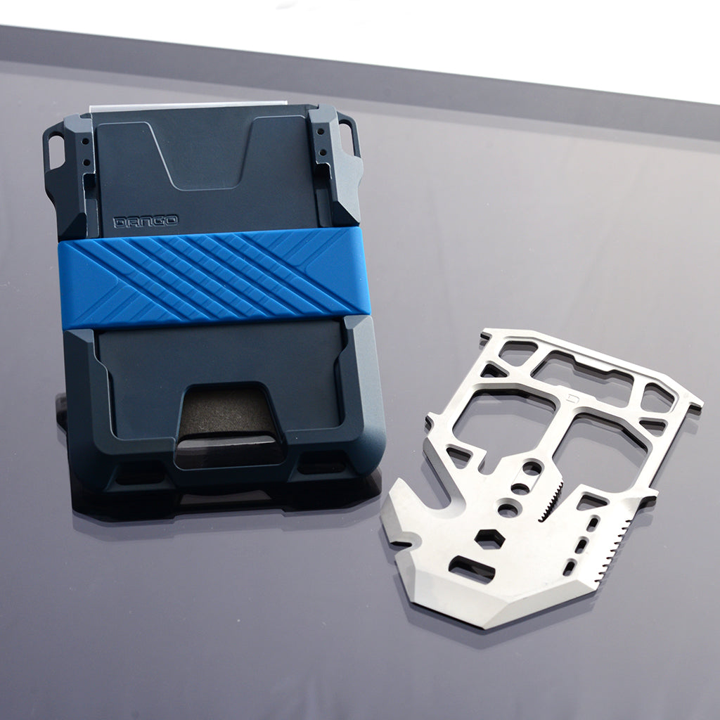 M1 Maverick™ Wallet - Spec-Ops - Single Pocket DTEX - Blueline