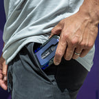 M4 Special Edition Maverick™ Rail Wallet with Burple Anodized Titanium Money Clip