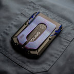 M4 Special Edition Maverick™ Rail Wallet with Burple Anodized Titanium Money Clip