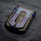 M4 Special Edition Maverick™ Rail Wallet with Burple Anodized Titanium Money Clip