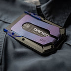 M4 Special Edition Maverick™ Rail Wallet with Burple Anodized Titanium Money Clip