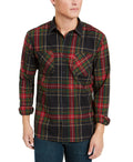 Levi's Men's Malden Plaid Shirt Red Size Extra Large