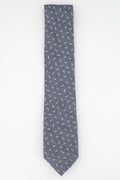 Michael Kors Men's Classic Tossed Pine Silk Twill Tie Gray Size Regular