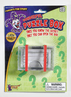 Wonder Treasure Box Magic Trick - Puzzle, Lock Box, Brain Teaser, Bank Safe