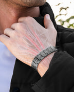 EllipseMAX Magnetic Bracelet for Men (Gunmetal)